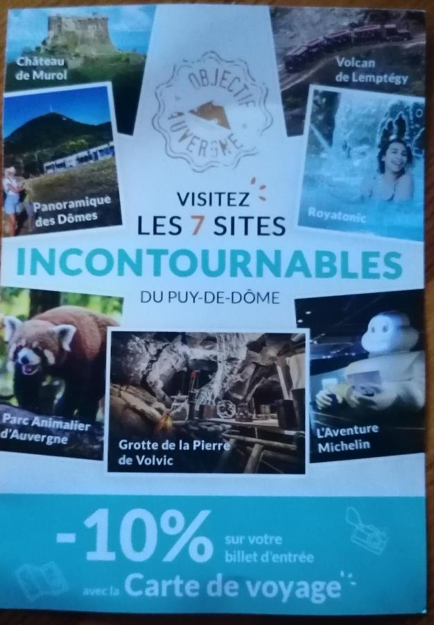 Tulipe, Appartement 5 Personnes, Entre Sancy Et Volcans D'Auvergne Орсиваль Экстерьер фото